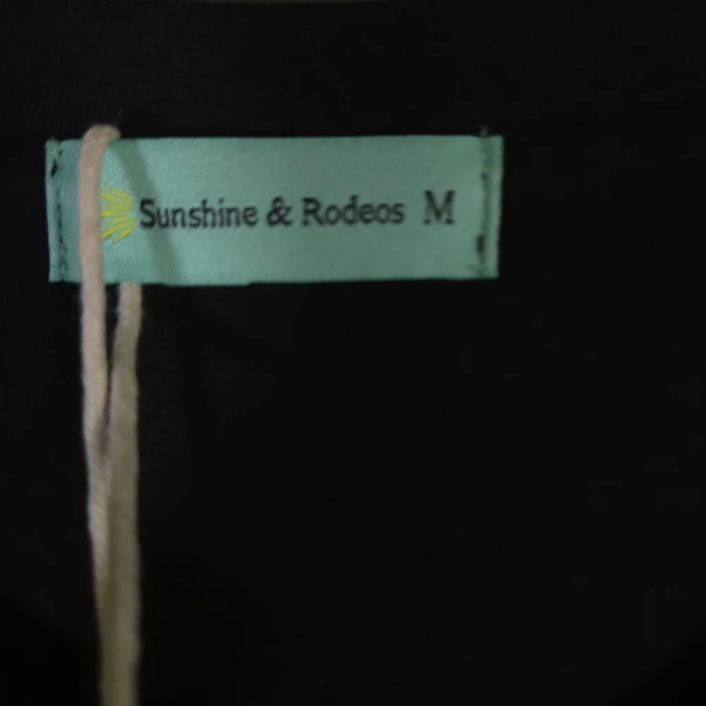 NWT Sunshine & Rodeos Let it Shine Sequin Top Size M. Striped Party Festive Rave - Picture 4 of 8